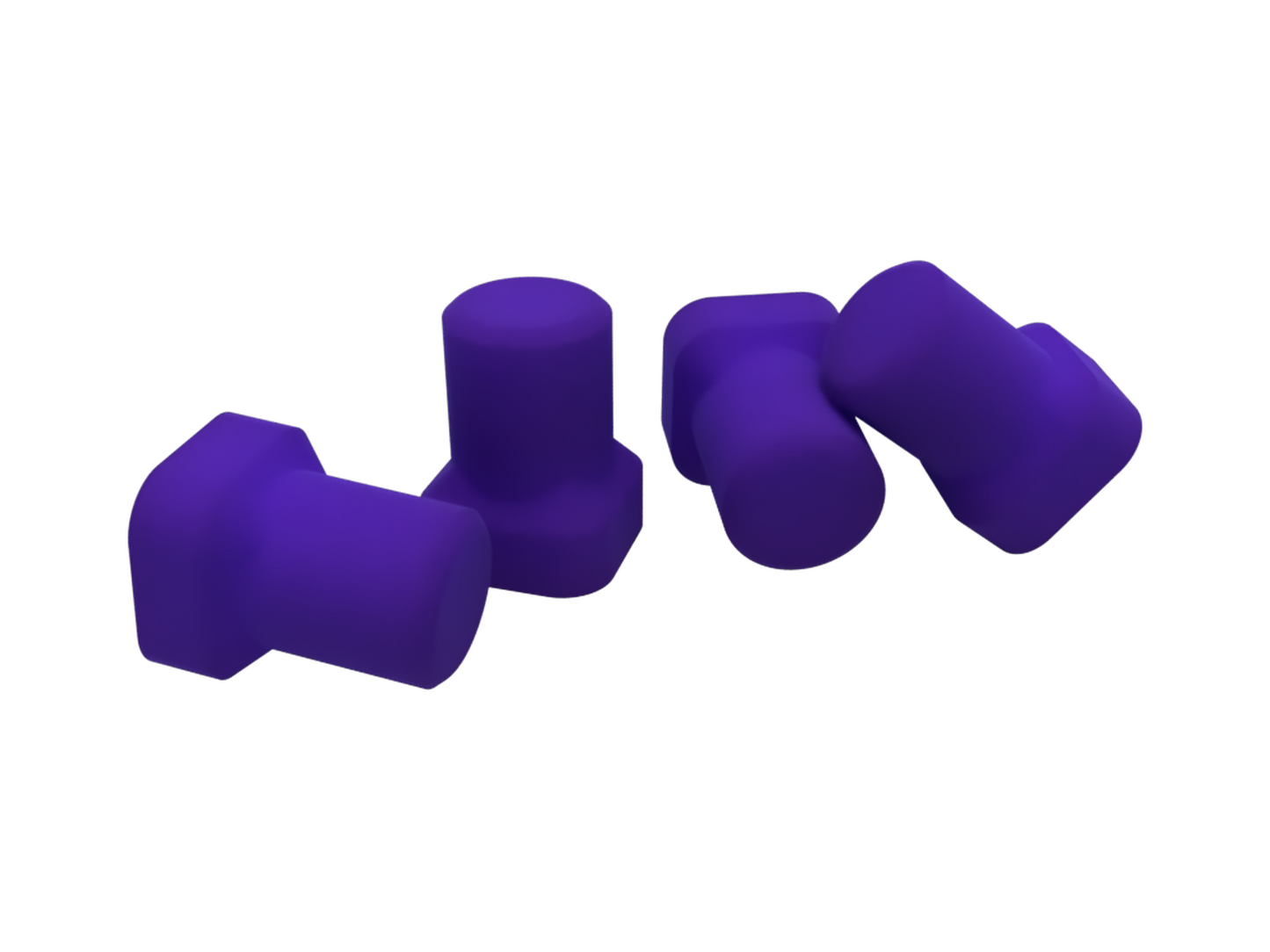 Silicone Menu Buttons (4x)